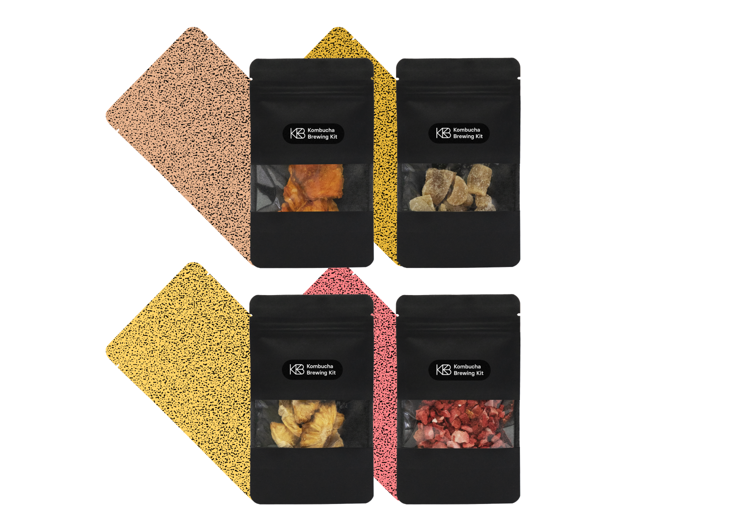 Kombucha flavor multipack